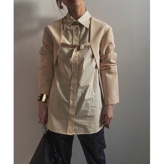 アメリヴィンテージ(Ameri VINTAGE)のAMERI SHIRT SET JACKET ジャケットのみ(ノーカラージャケット)