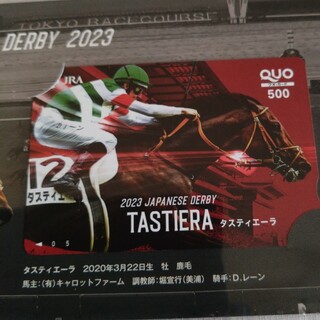 ２０２３年日本ダービー優勝馬カード(その他)