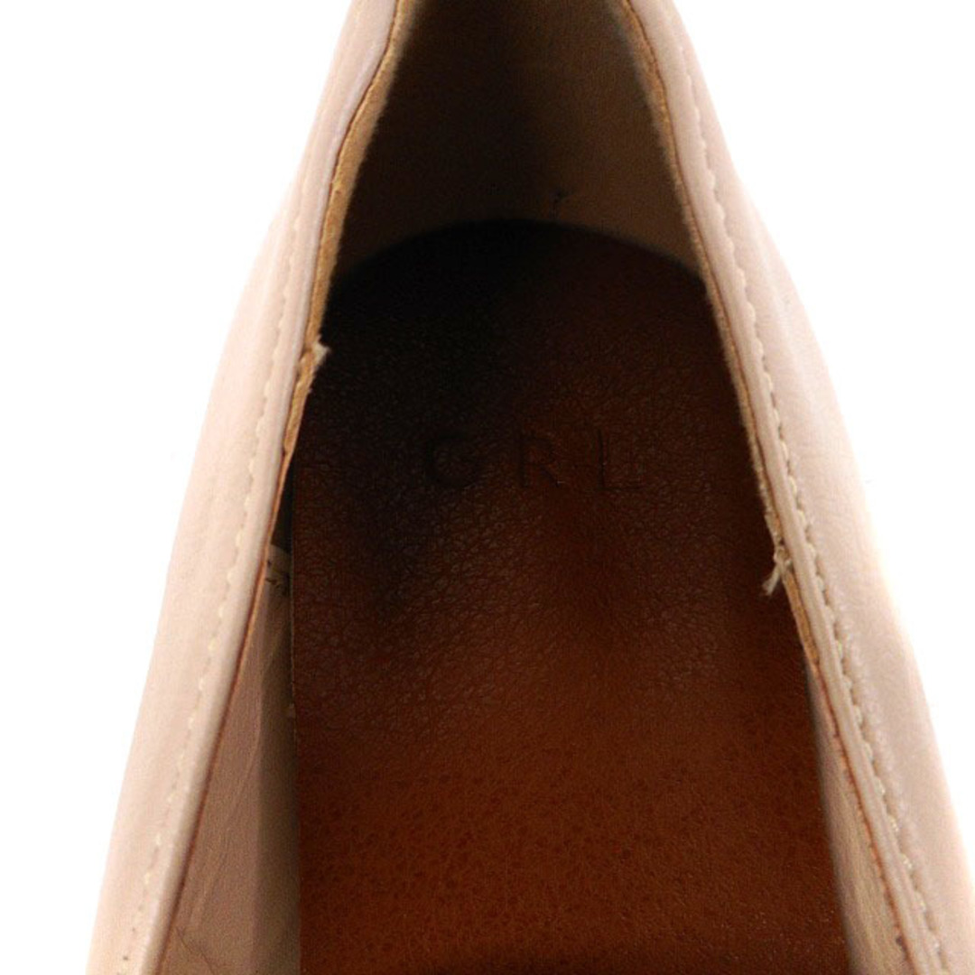 GRL(グレイル)のグレイル ビットローファー レザータッチ ローヒール スクエアトゥ 23.5  レディースの靴/シューズ(ローファー/革靴)の商品写真