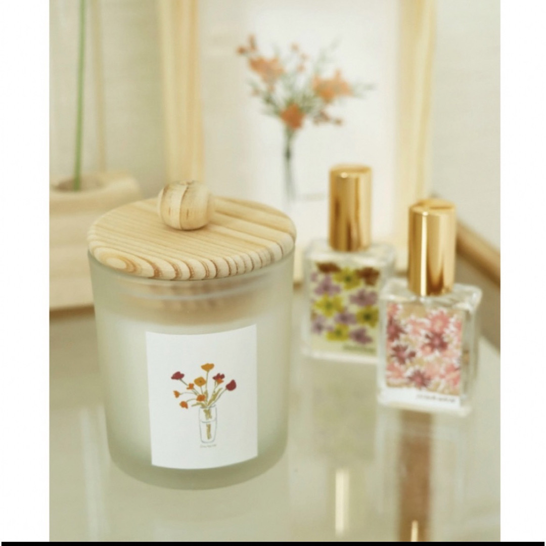 Lattice(ラティス)のAROMA CANDLE(HWAWON×Lattice×Los Signes) ハンドメイドのインテリア/家具(アロマ/キャンドル)の商品写真