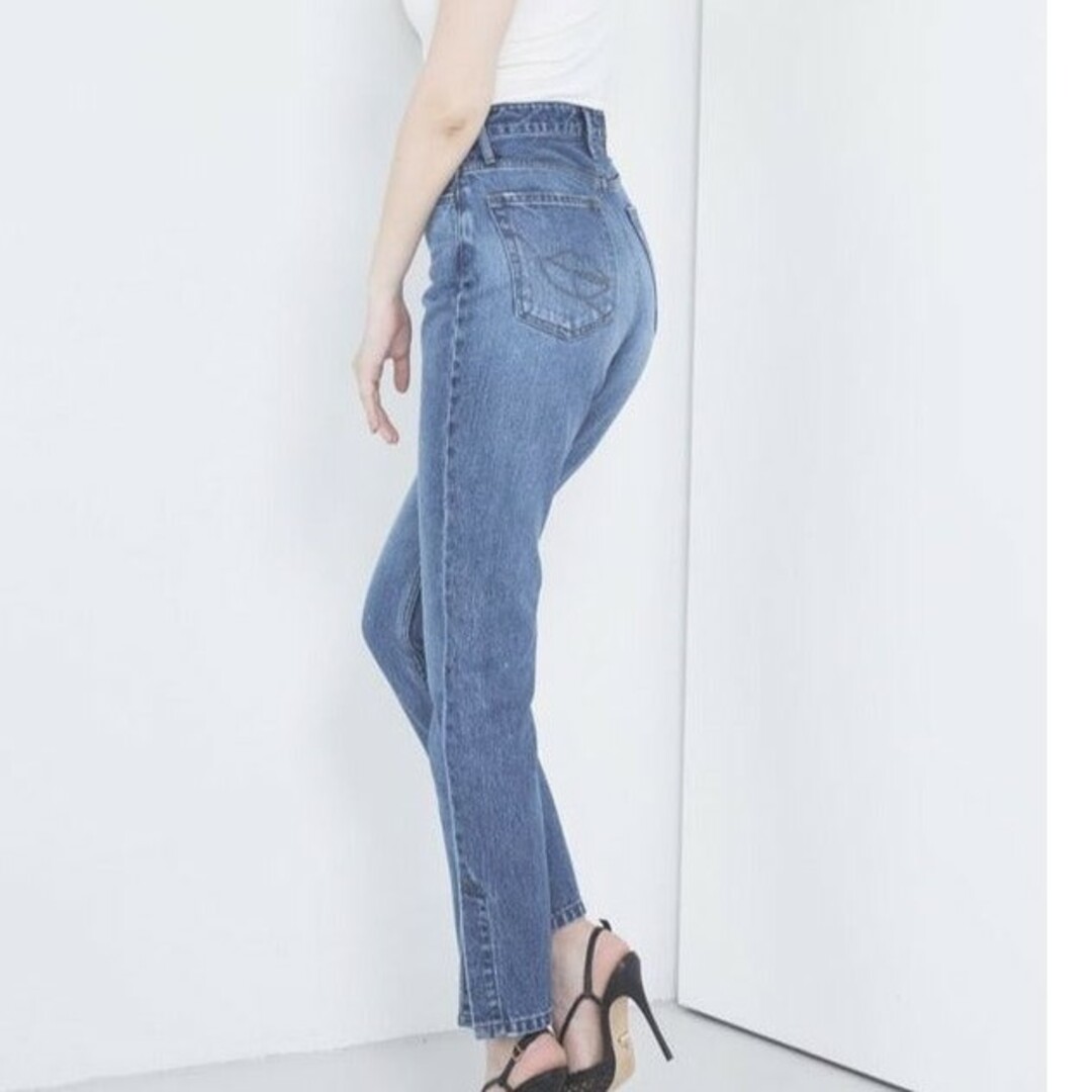 Her lip to(ハーリップトゥ)の(9/13中 専用)Tokyo High Rise Jeans blue 25 レディースのパンツ(デニム/ジーンズ)の商品写真