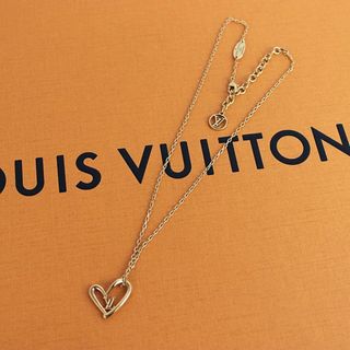 ルイヴィトン(LOUIS VUITTON)のルイヴィトン ネックレス　ペンダント　M00465 ネックレス LV コリエ ハ(ネックレス)