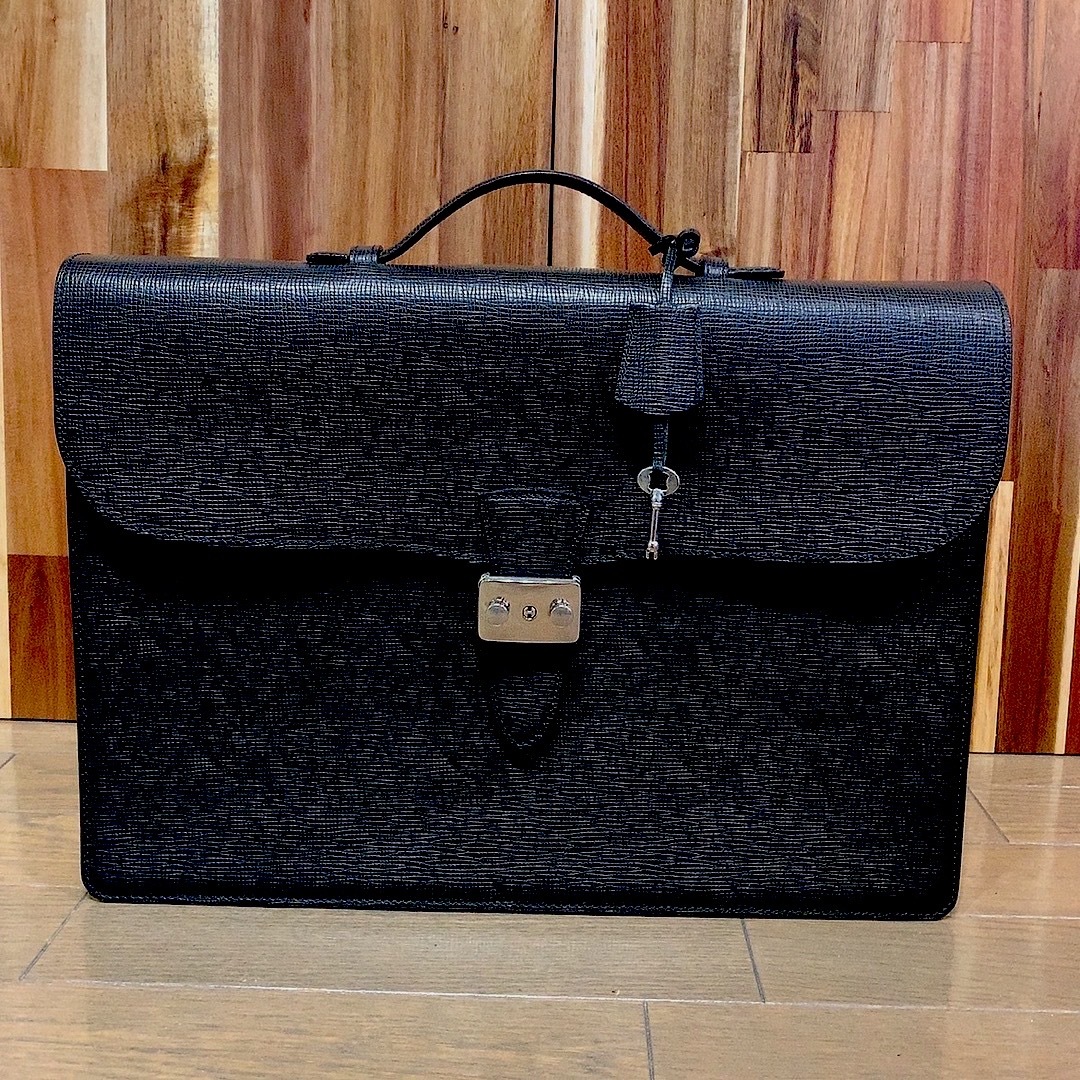 【鍵付き】ソメスサドルSOMES SADDLE/牛革/レザー/フラップ式
