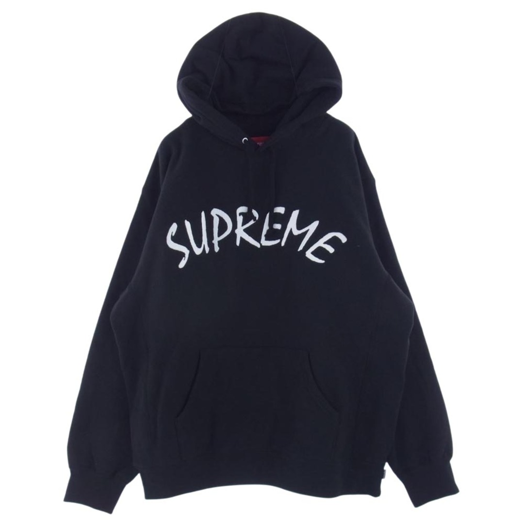 Supreme シュプリーム パーカー 21SS FTP Arc Hooded SWEATSHIRT アーチ フーデット スウェット パーカー ブラック系 M【美品】約63cm袖丈