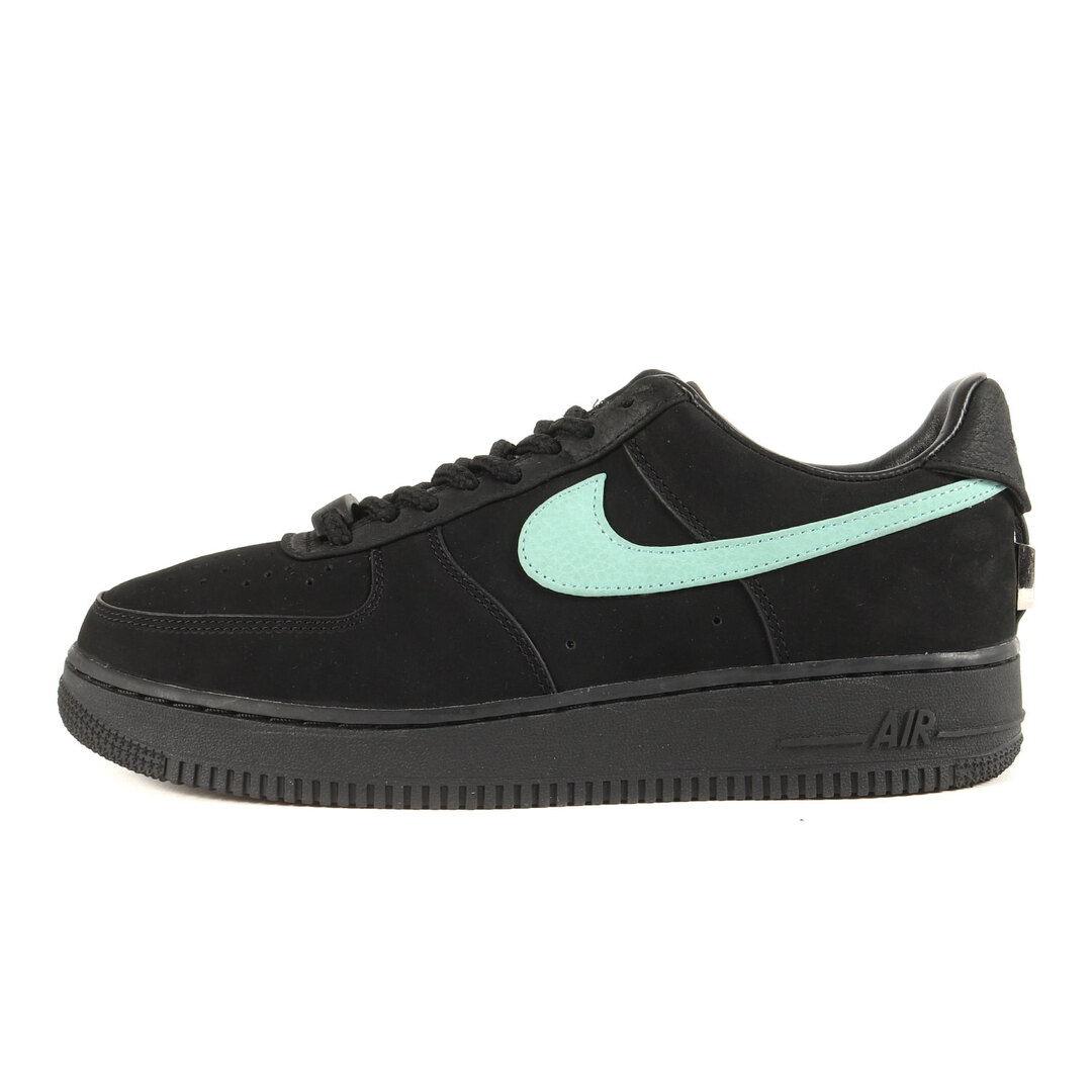 NIKE ナイキ サイズ:27.5cm TIFFANY & Co. AIR FORCE 1 1837 (DZ1382-001) 2023年 エアフォース1 ティファニー ブラック 黒 US9.5 ローカット スニーカー 靴 コラボ シューズ 【メンズ】【美品】