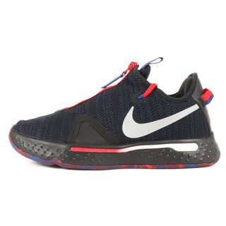 ナイキ(NIKE)のNIKE ナイキ サイズ:27.0cm PG 4 EP (CD5082-006) 2020年 ポール・ジョージ4 ブラック メタリックシルバー US9 スニーカー シューズ 靴 ブランド【メンズ】【中古】【美品】(スニーカー)