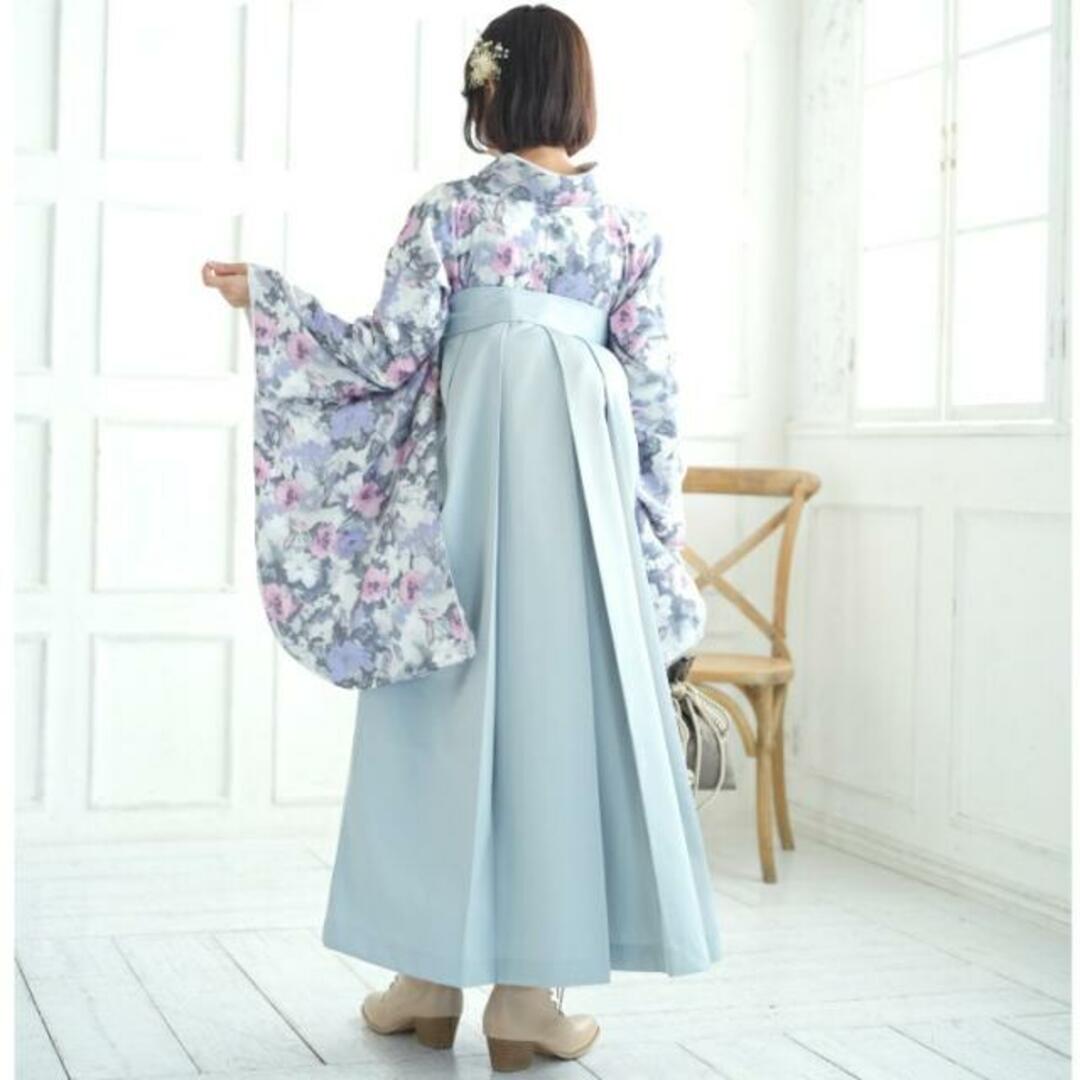 utatane 2尺袖着物 袴 2点セット 袴91cm(身長153-158cm) 袴セット