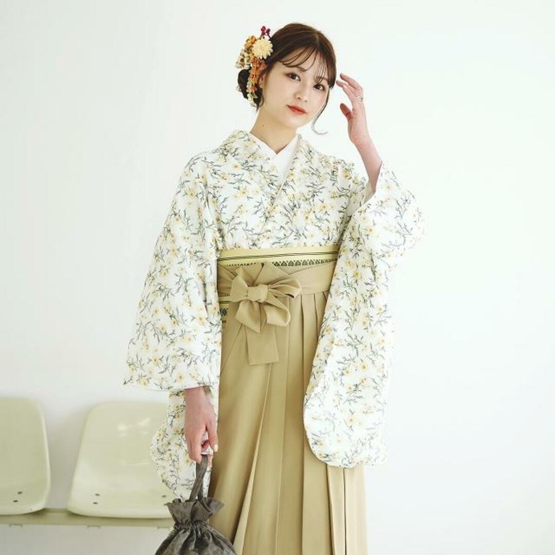 utatane 2尺袖着物 袴 2点セット 袴99cm(身長約163-170cm) 袴セット