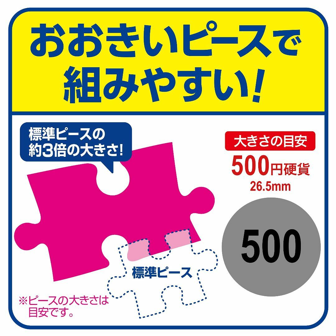 エポック社 100ピース ジグソーパズル 進め! 新幹線 ラージピース (26× 2