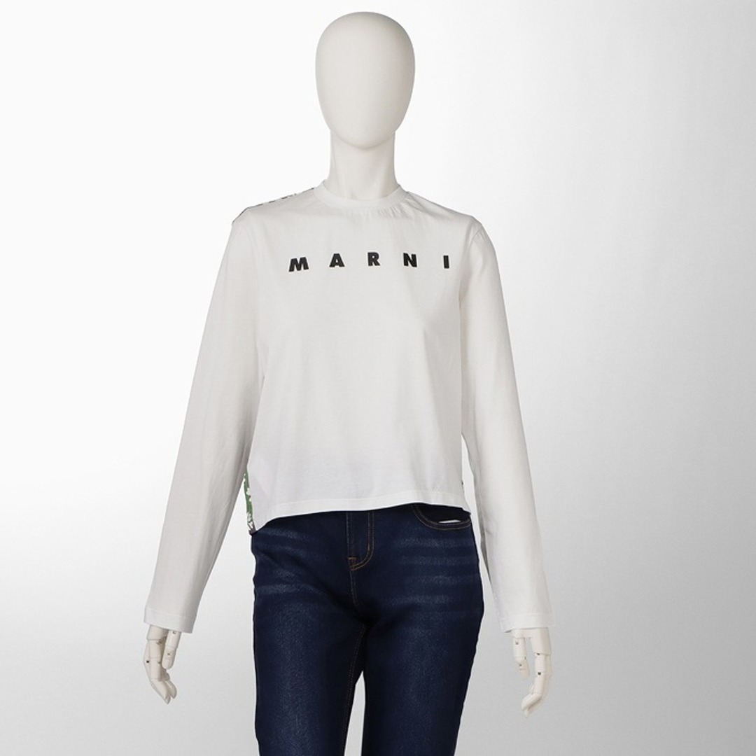 Marni - マルニ MARNI 【大人もOK】Tシャツ ロゴ 長袖 クルーネック