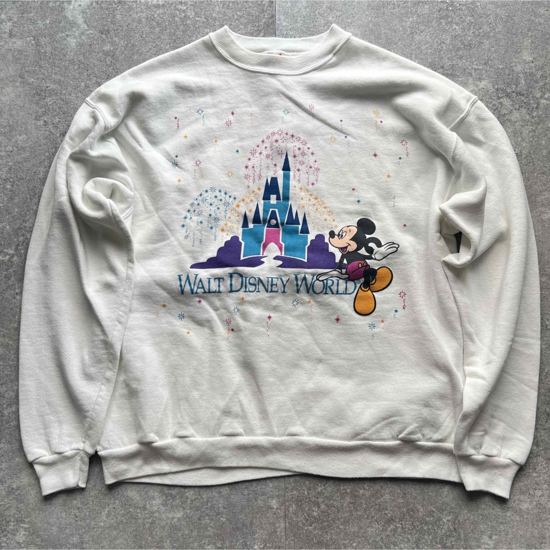 90´s VINTAGE Disney Mickey スウェット USA製-