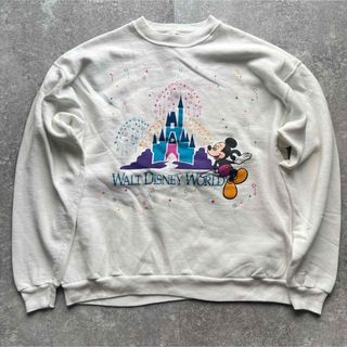 ディズニー(Disney)の90's VINTAGE Disney Mickey スウェット USA製(スウェット)