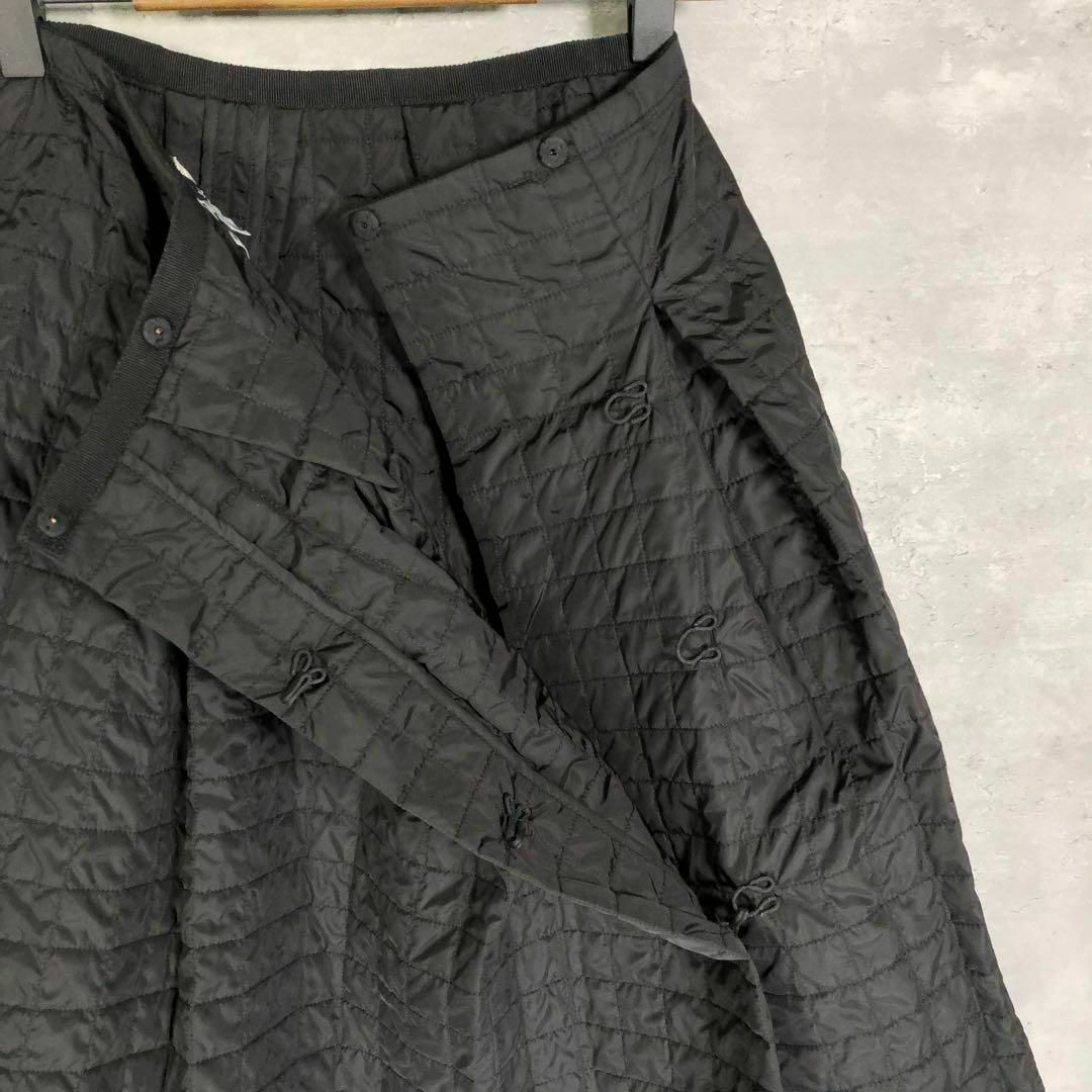 JIL SANDER NAVY(ジルサンダーネイビー)の『JIL SANDER NAVY』ジルサンダー (34) 中綿巻きスカート レディースのスカート(ひざ丈スカート)の商品写真
