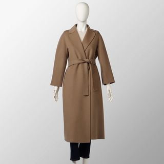 エスマックスマーラ('S Max Mara)のエス マックス マーラ 'S MAX MARA コート ESTURIA ダブルフェイス ロングコート ピュア ウール 2023年秋冬新作 2390160539 0001 CAMMELLO(ロングコート)