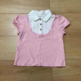 バーバリー(BURBERRY)のバーバリー　Burberry 100 半袖　ノバチェック　女の子(Tシャツ/カットソー)