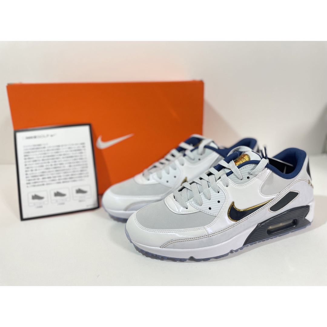 NIKE(ナイキ)の【新品】ナイキ エアマックス 90 ゴルフ NRG  スポーツ/アウトドアのゴルフ(シューズ)の商品写真