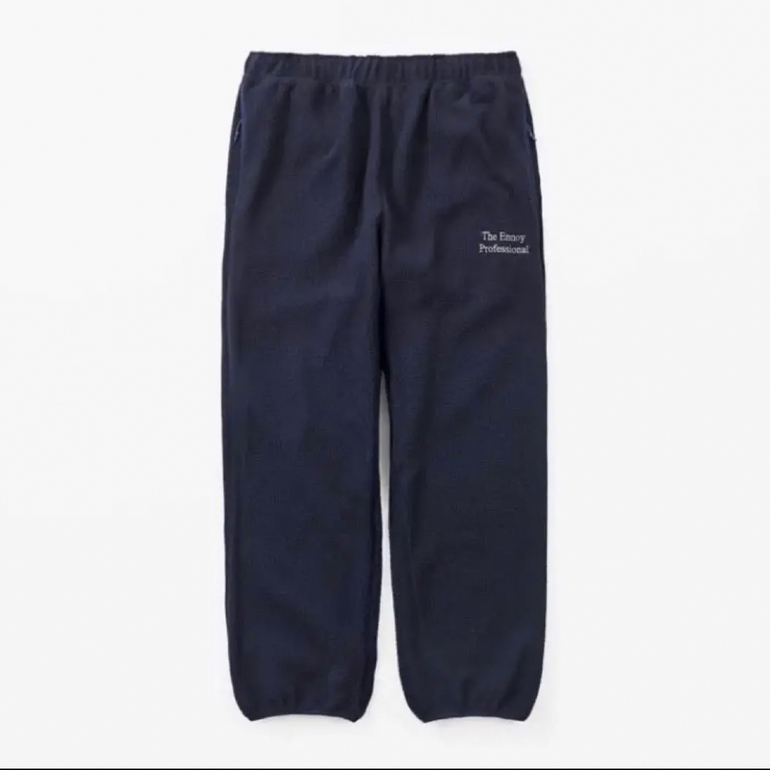 ennoy polartec city fleece pants sネイビー