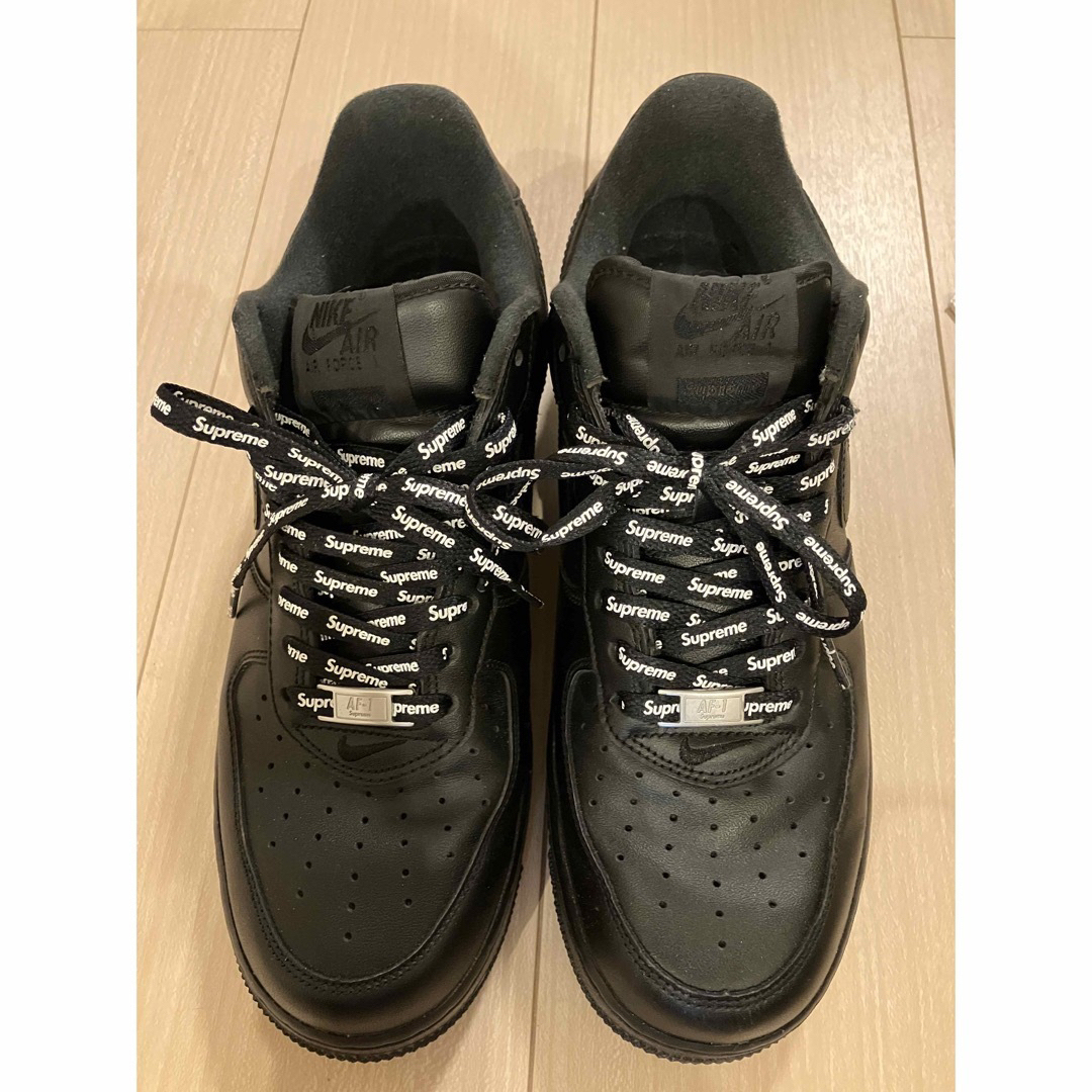 Supreme(シュプリーム)のsupreme NIKE air force1 low black 27cm メンズの靴/シューズ(スニーカー)の商品写真