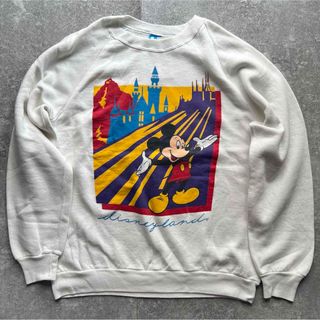 80's VINTAGE Disney Mickey スウェット USA製