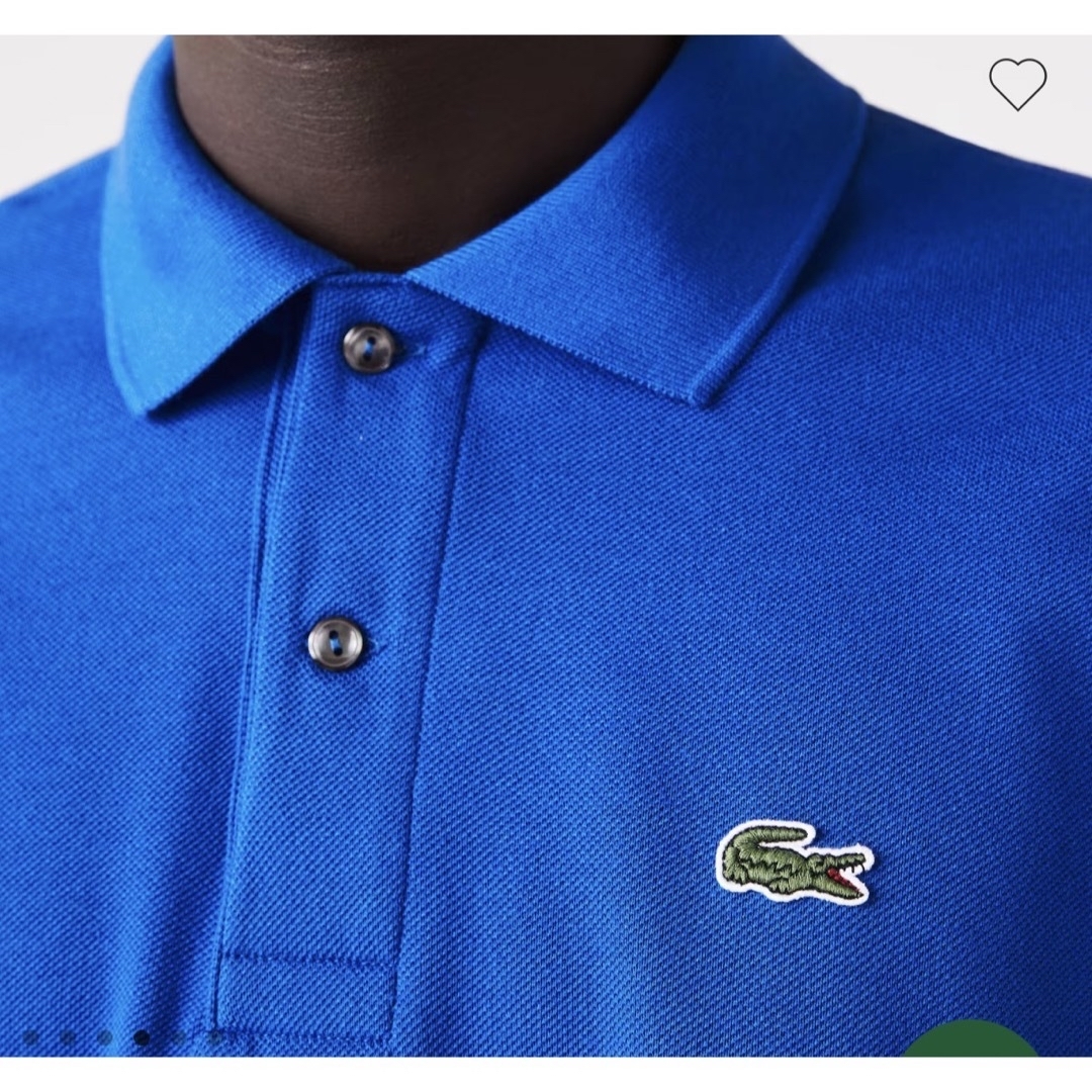 新品Lacoste スリムフィット半袖 XLサイズ オリジナル。日本未発売