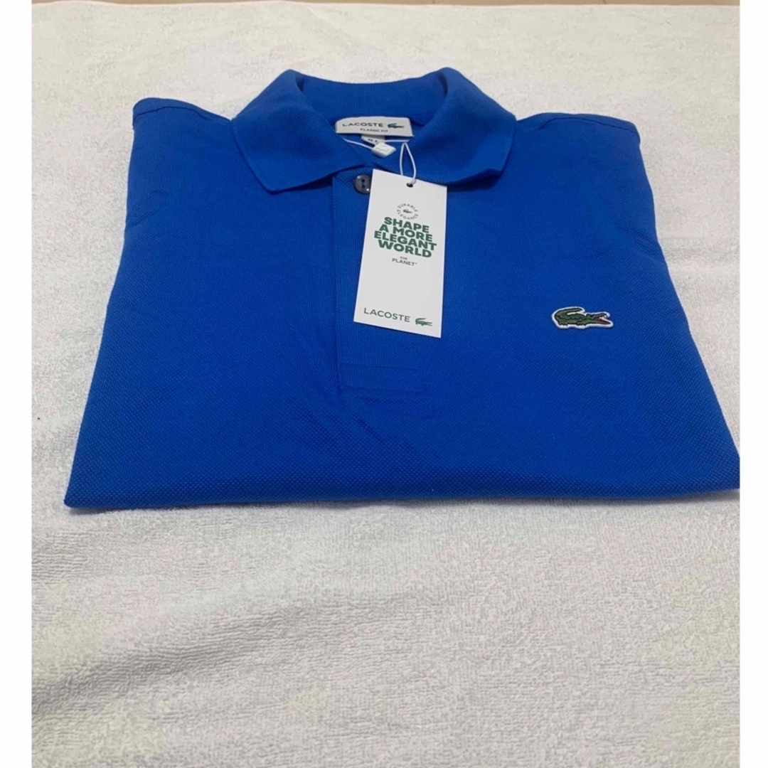 新品Lacoste スリムフィット半袖 XLサイズ オリジナル。日本未発売