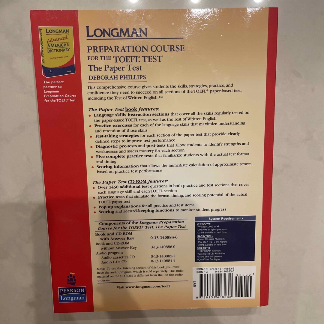 Longman preparation course for the TOEFL