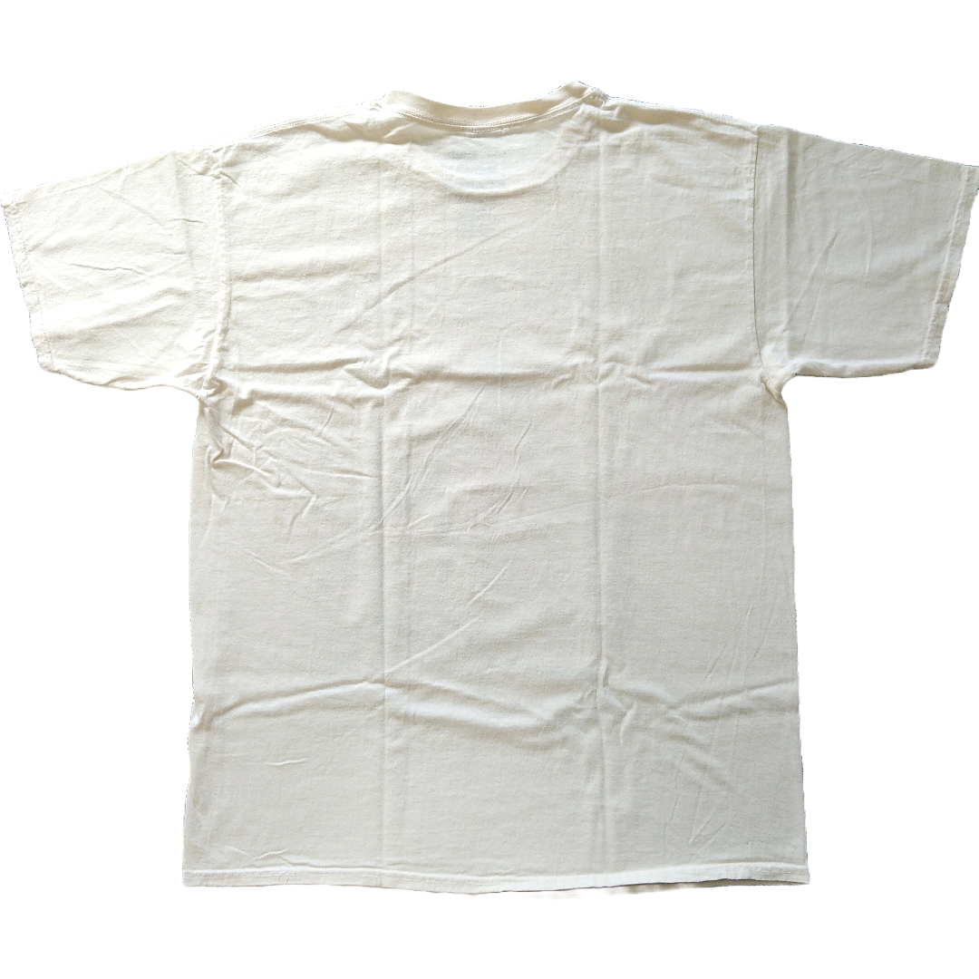 攻殻機動隊　Tシャツ　XLサイズ　クリーム色　アニメTシャツ　海外 *