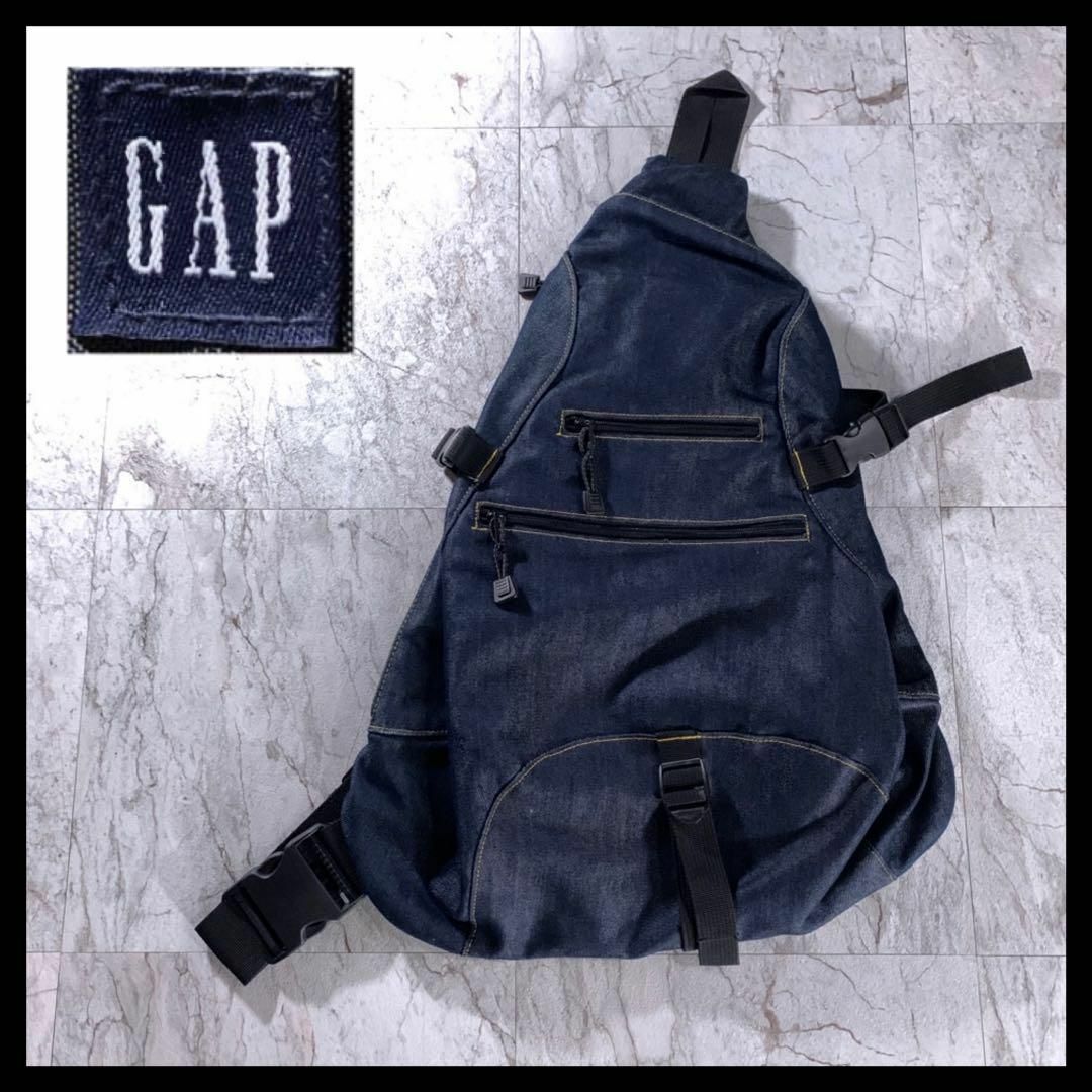 GAP - 00s OLD GAP テック ワンショルダー スリング ボディバッグ y2k GAP - 00s OLD GAP テック ワンショルダー スリング ボディバッグ y2k