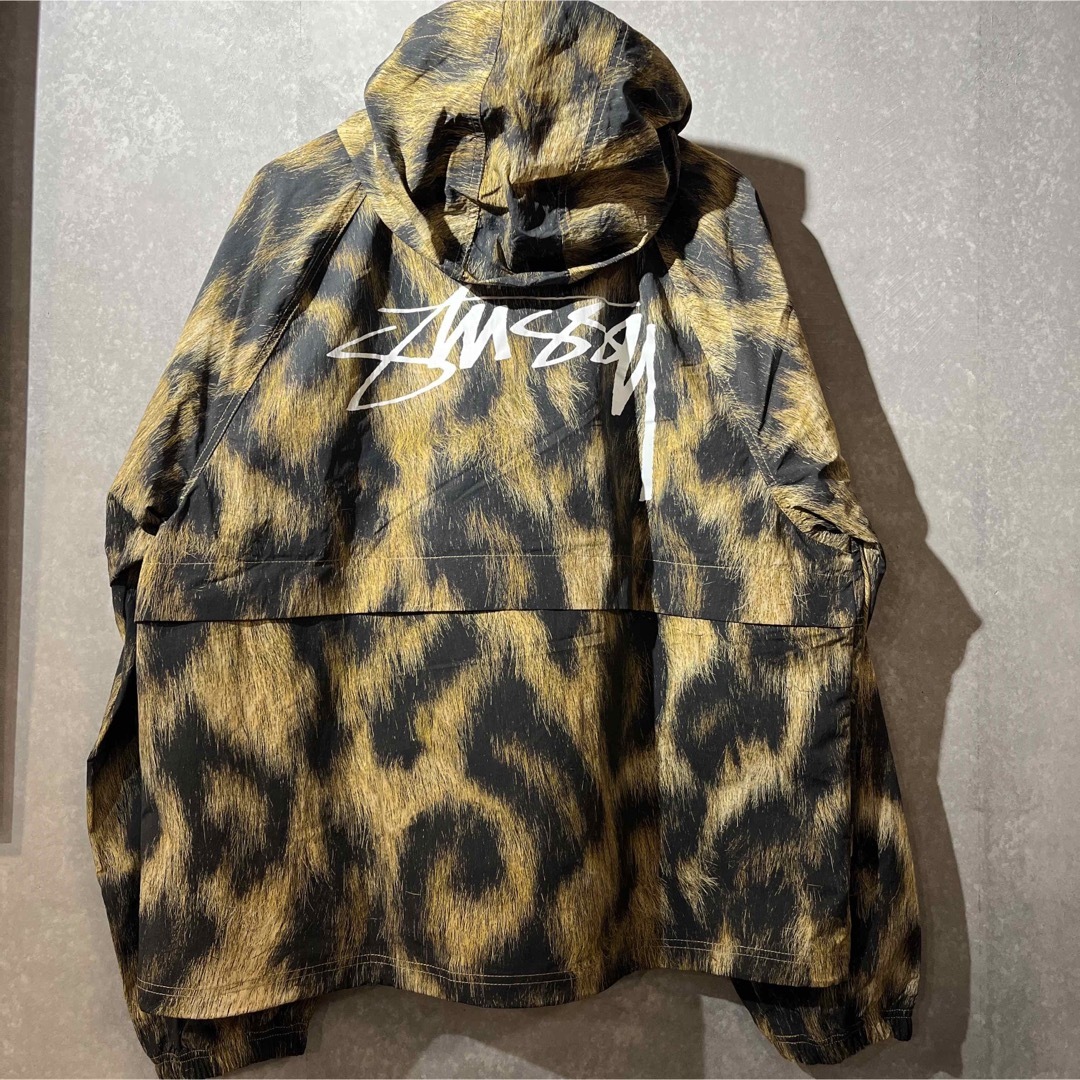 ステューシーstussy BEACH SHELL FUR PRINT XLサイズ