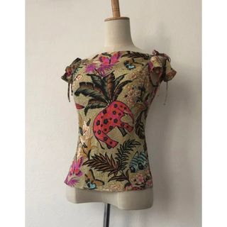 エトロ(ETRO)のエトロ　シルクブラウス(シャツ/ブラウス(半袖/袖なし))