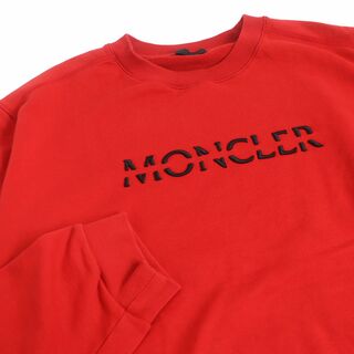 モンクレール 美品 20年モデル ビッグロゴ スウェット トレーナー XL