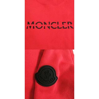 MONCLER - 美品□2021年製 MONCLER/モンクレール ロゴエンブロイダリー ...