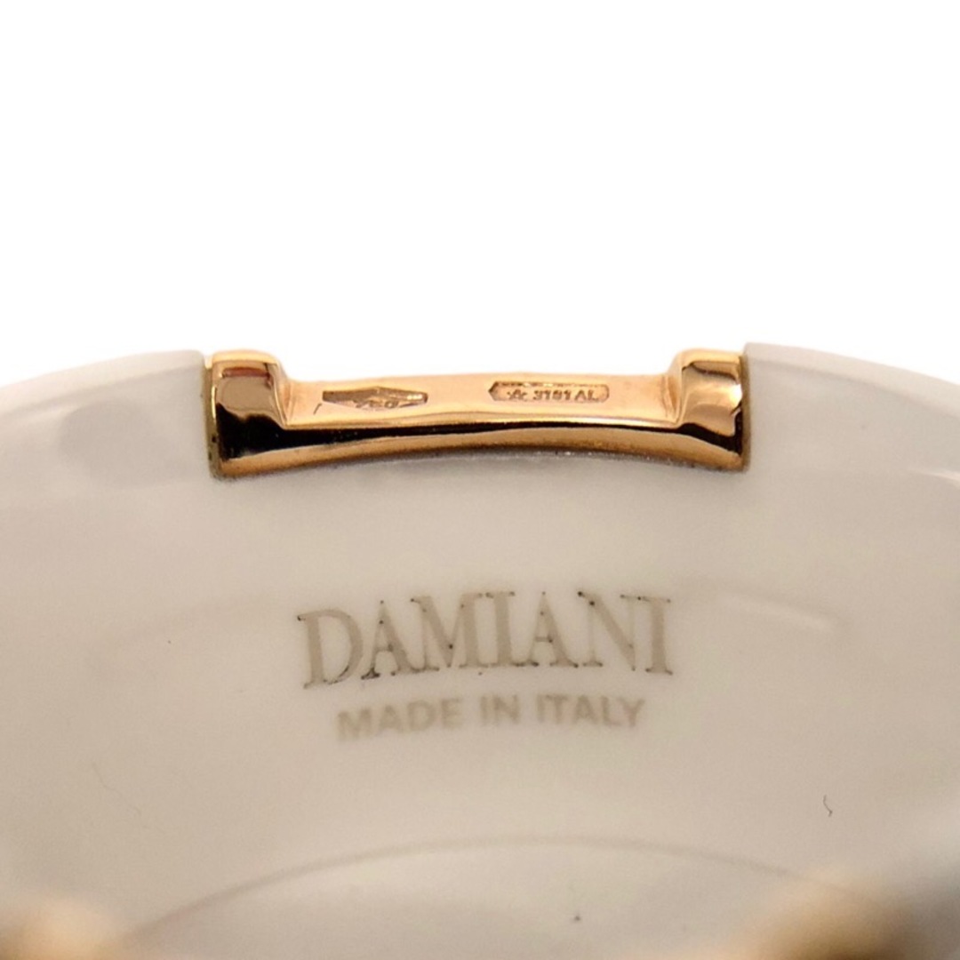 ダミアーニ DAMIANI Dアイコン ダイヤリング ホワイトセラミック/750PG ホワイトセラミック/750PG ジュエリー 3