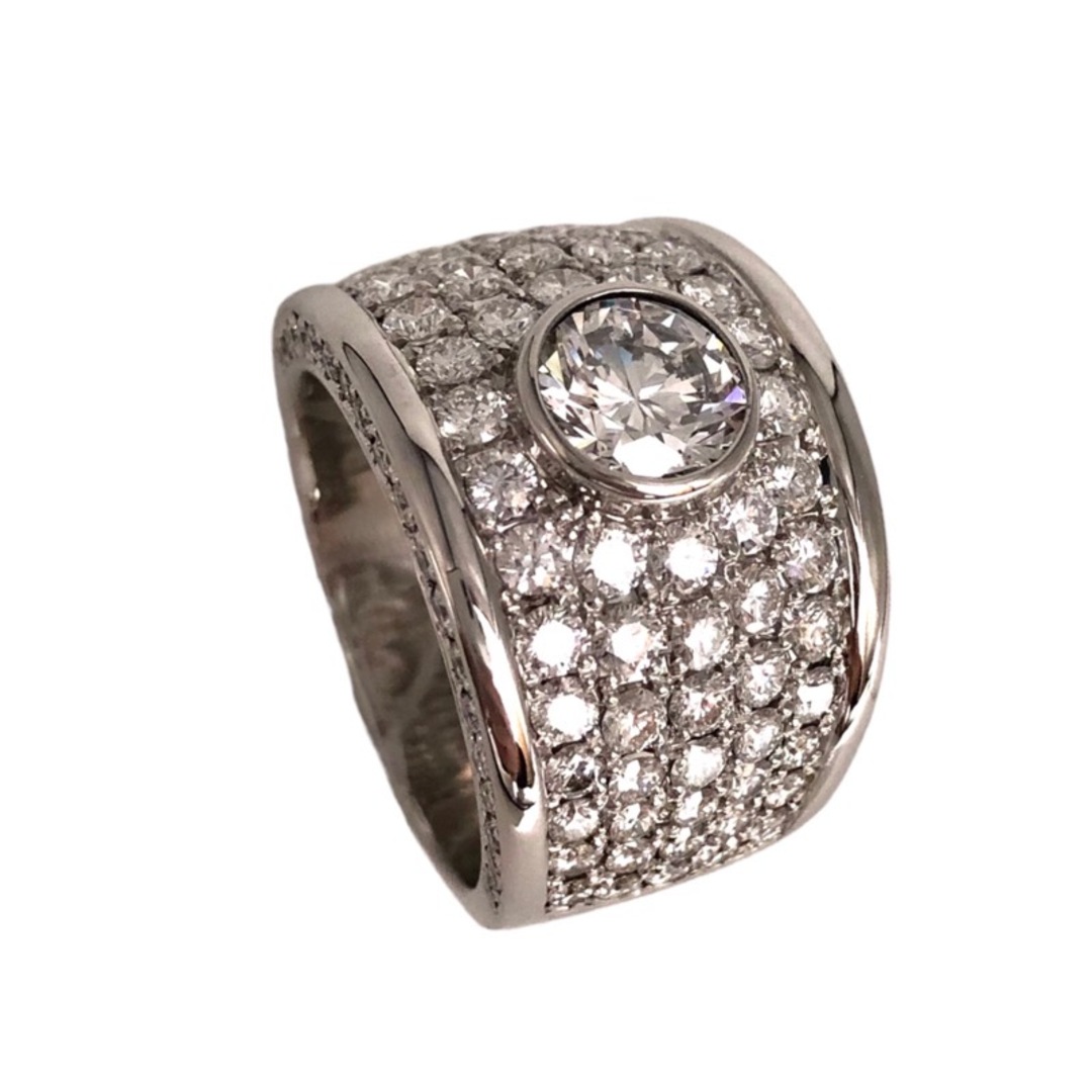 　Pt900 ダイヤリング Pt900プラチナ ダイヤモンド ジュエリー レディースのアクセサリー(リング(指輪))の商品写真