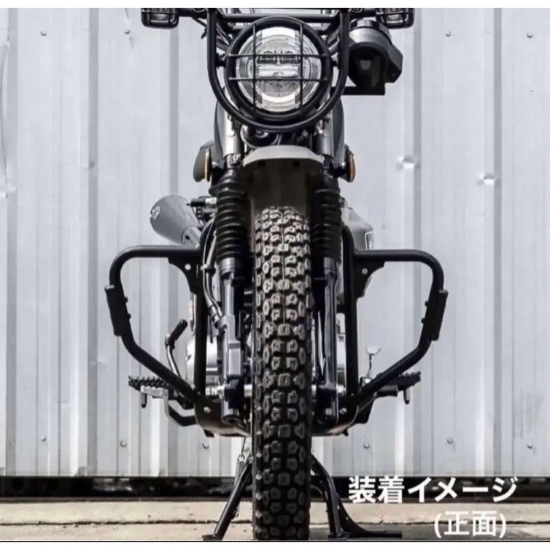 dj honda(ディージェイホンダ)のHONDA 新型ハンターカブ CT125 JA65用 極太 エンジンガード 訳有 自動車/バイクのバイク(装備/装具)の商品写真