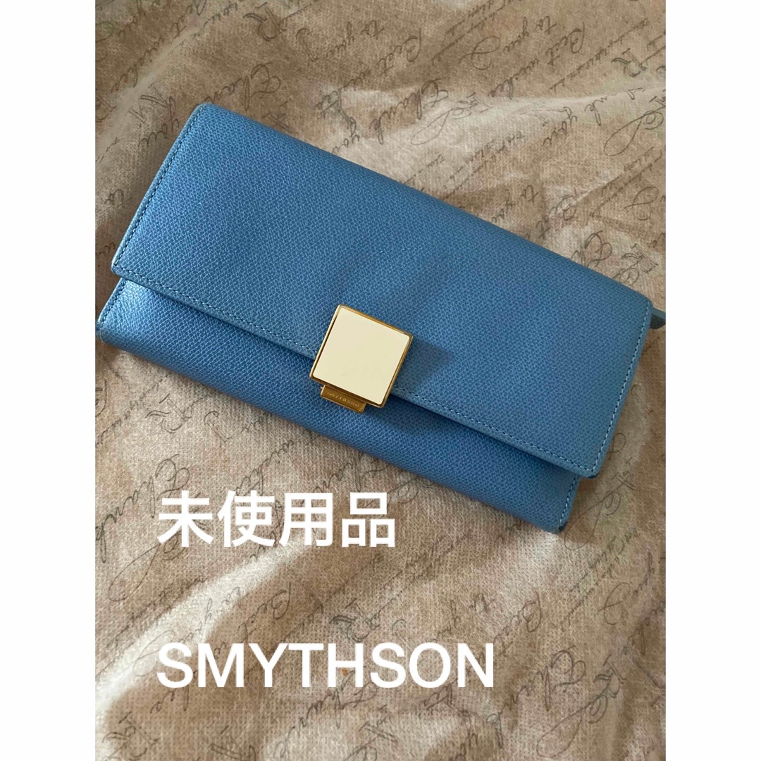 Smythson(スマイソン)の未使用品　SMYTHSON スマイソン　レザー　長財布 レディースのファッション小物(財布)の商品写真