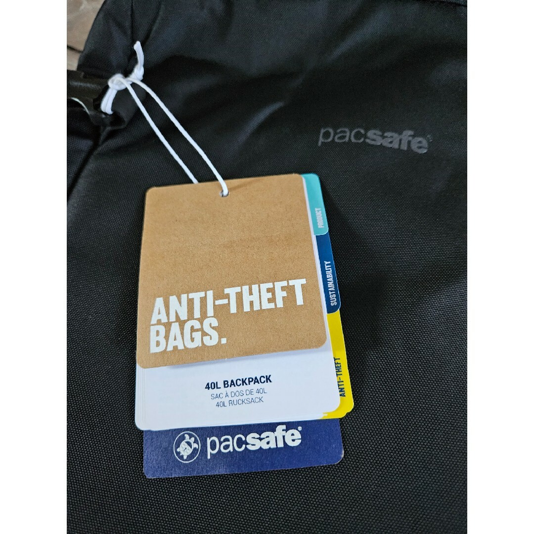 PACSAFE Vibe 40 新品未使用タグ付き 大容量 多機能