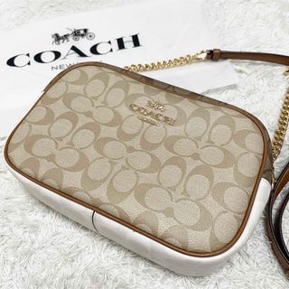 COACH - コーチ ショルダーバッグ ジェイミー ブロックド シグネチャー
