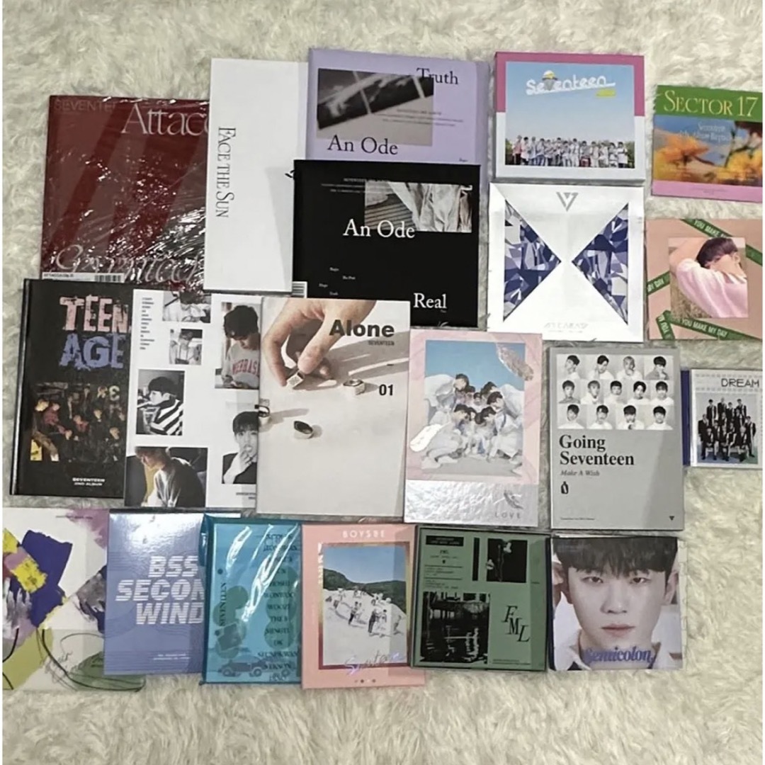 国内最安値! SEVENTEEN セブチ セット売り まとめ売り アルバム K-POP 国内最安値! SEVENTEEN セブチ セット売り まとめ売り アルバム K-POP