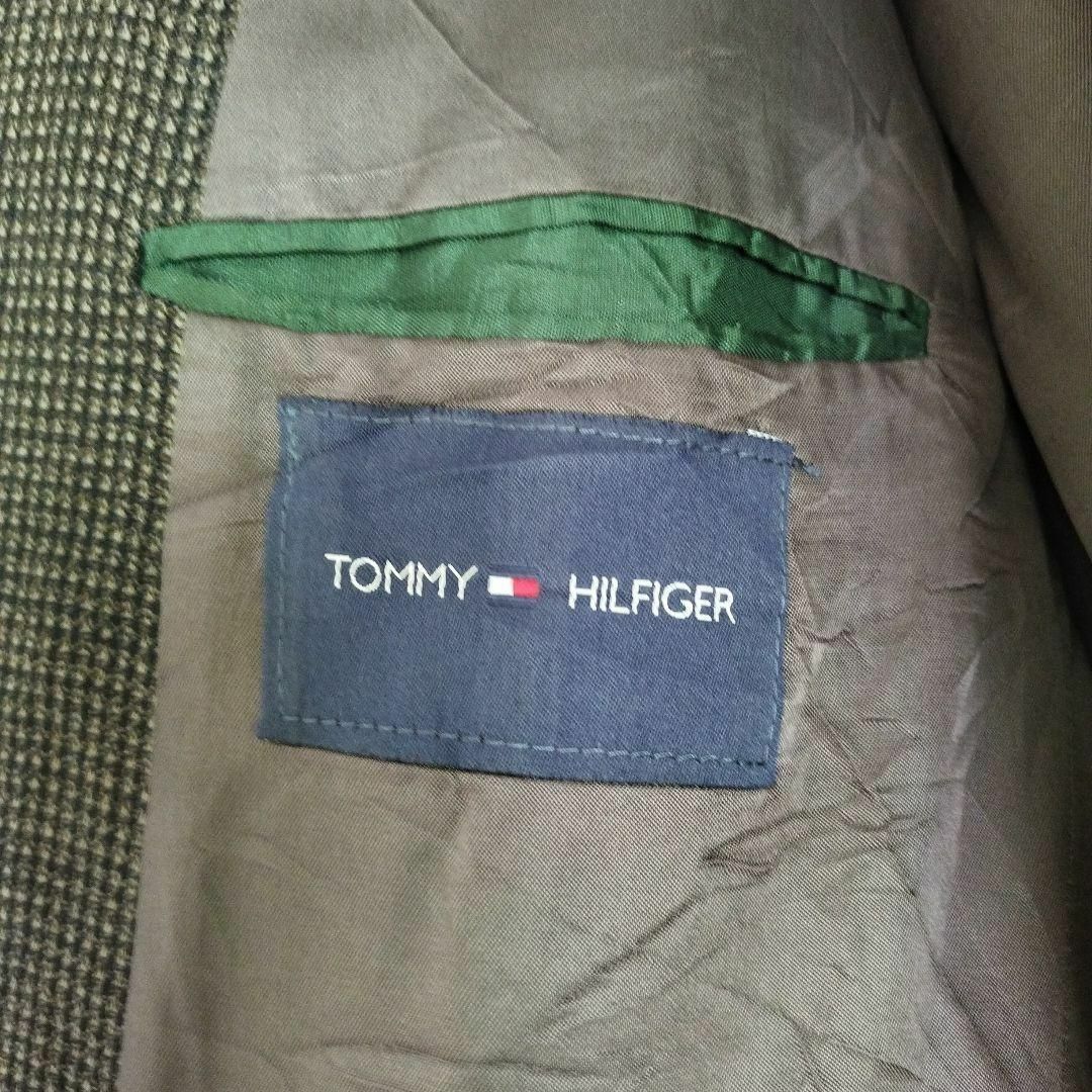 TOMMY HILFIGER(トミーヒルフィガー)のトミーヒルフィガービッグサイズスーツストライプバージンウール3XL大きいビジネス メンズのジャケット/アウター(テーラードジャケット)の商品写真