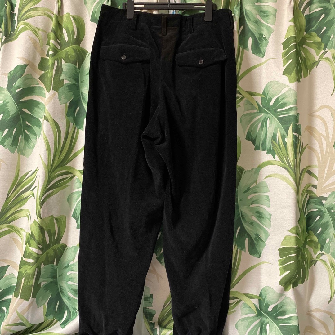 Yohji Yamamoto(ヨウジヤマモト)のヨウジヤマモト  非売品  模様柄ワイドコーデュロイスラックス メンズのパンツ(スラックス)の商品写真