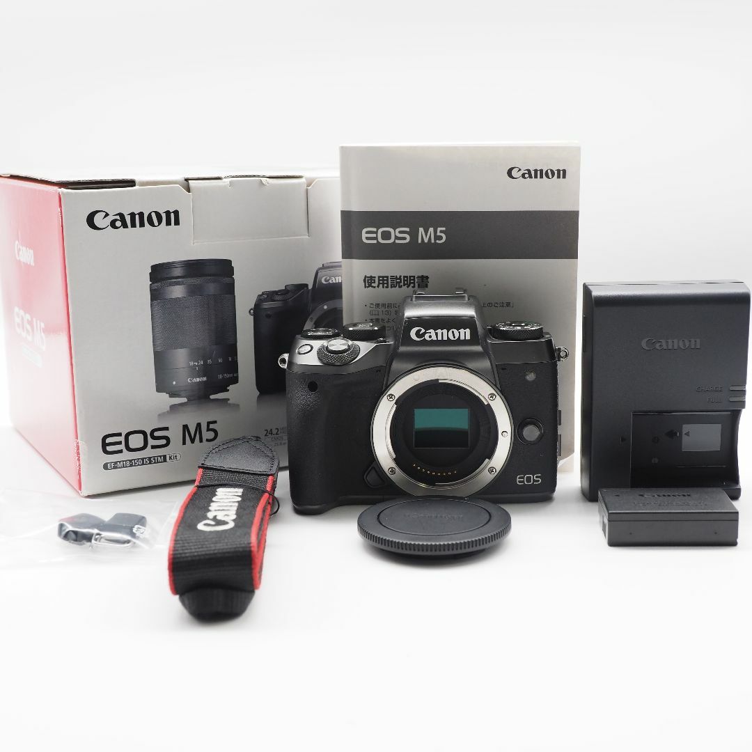 Canon ミラーレス一眼カメラ EOS M5 ボディー EOSM5-BODYの通販 by ...