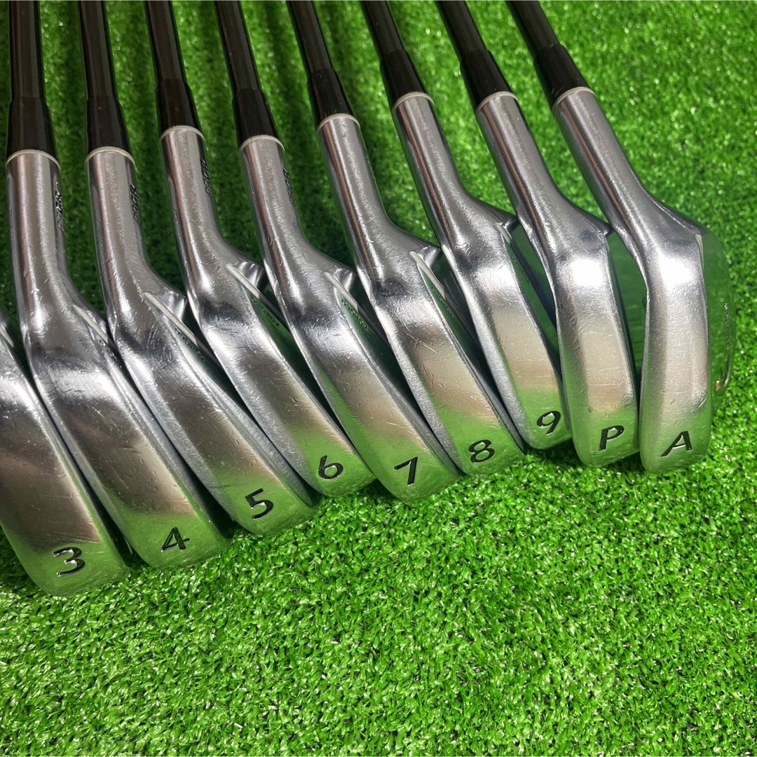 PRGR(プロギア)のB1634 PRGR SPEED IRONS TR FORGED 右利き スポーツ/アウトドアのゴルフ(クラブ)の商品写真