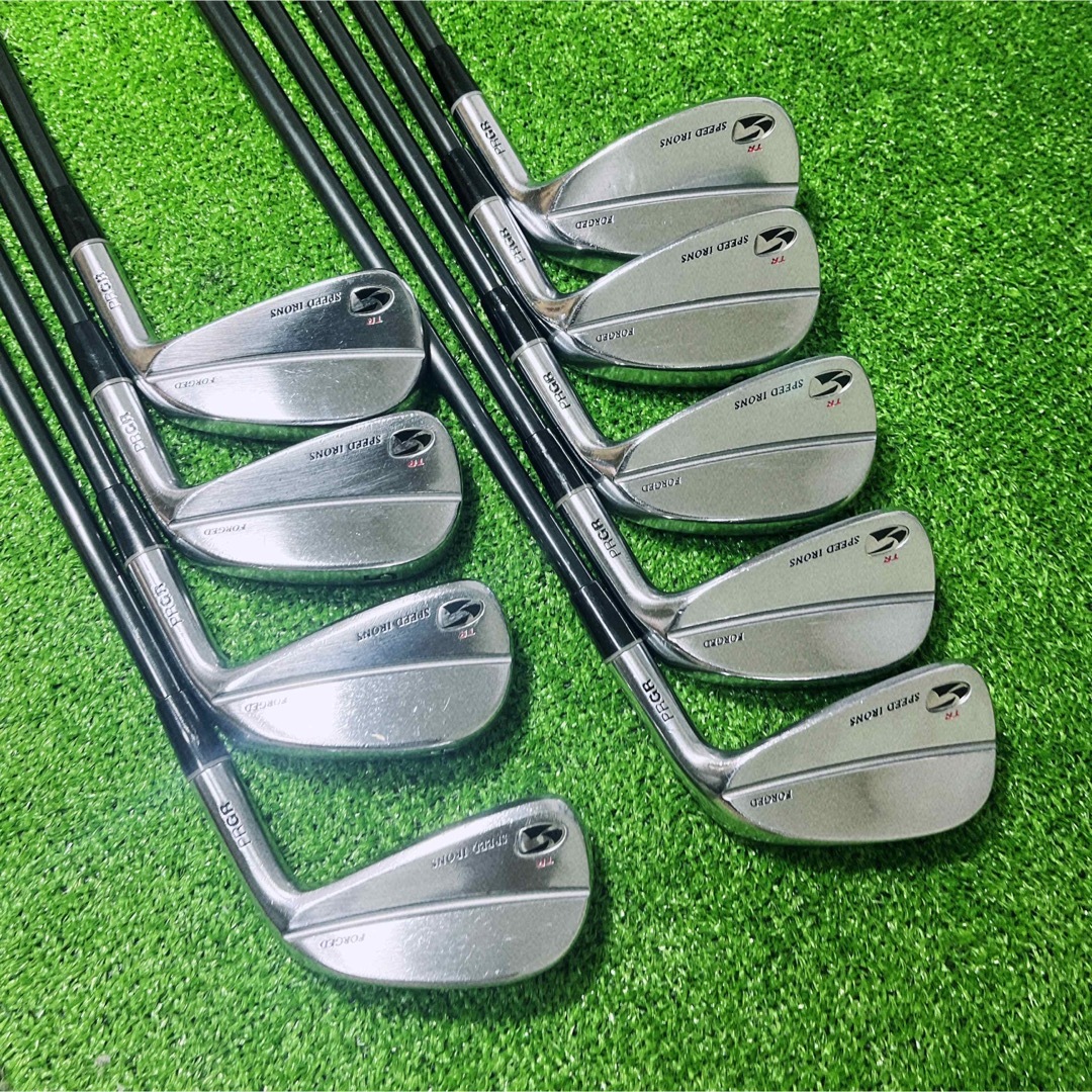 PRGR(プロギア)のB1634 PRGR SPEED IRONS TR FORGED 右利き スポーツ/アウトドアのゴルフ(クラブ)の商品写真