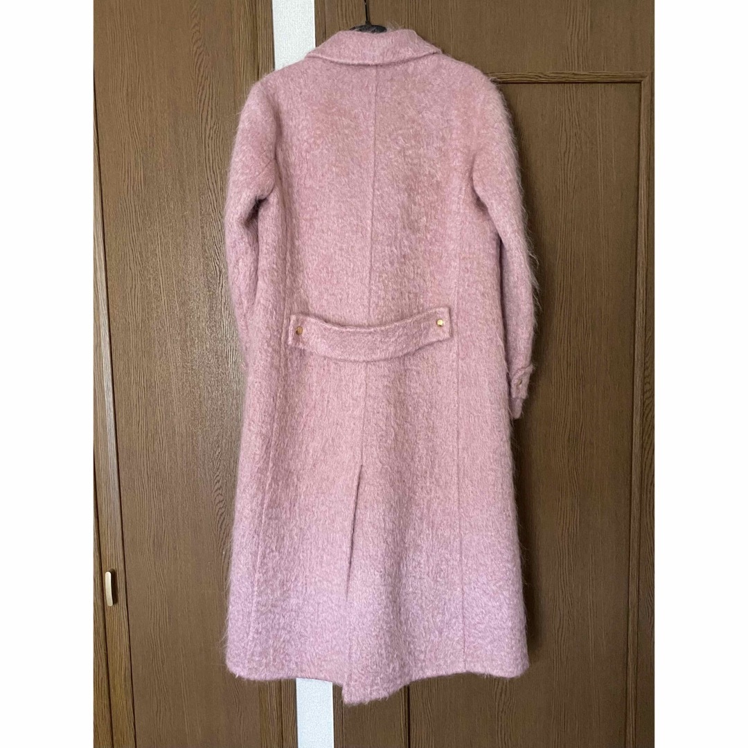 アニオナ　コート　美品　ピンク　モヘア　38サイズ