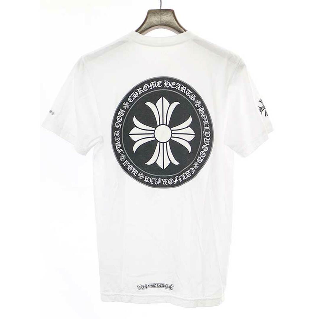 CHROME HEARTS クロムハーツ CHプラスバックプリントポケットTシャツ ホワイト S 1