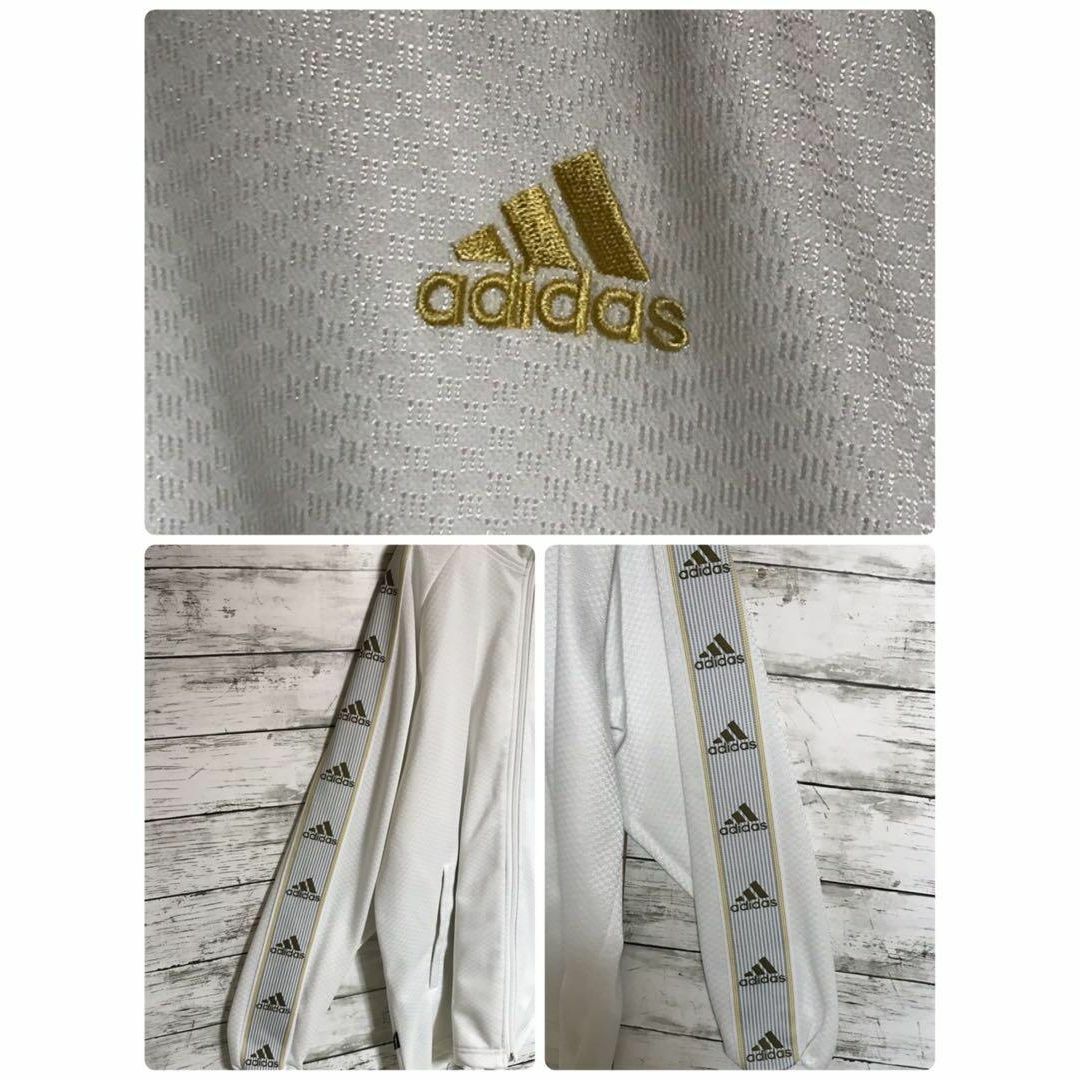 【万国旗タグ】アディダス 金刺繍ロゴ入りジャージ 入手困難 人気L H506