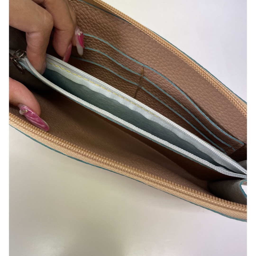 お財布ショルダー　クラッチバッグ レディースのバッグ(ショルダーバッグ)の商品写真
