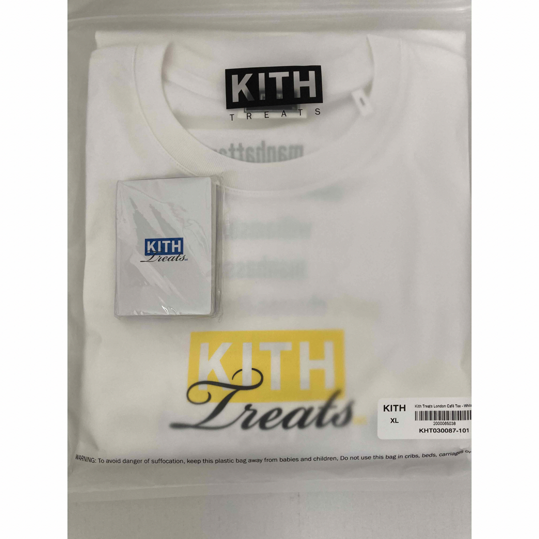 新品・未使用】Kith Treats London Cafe TeeXL購入店舗 - Tシャツ