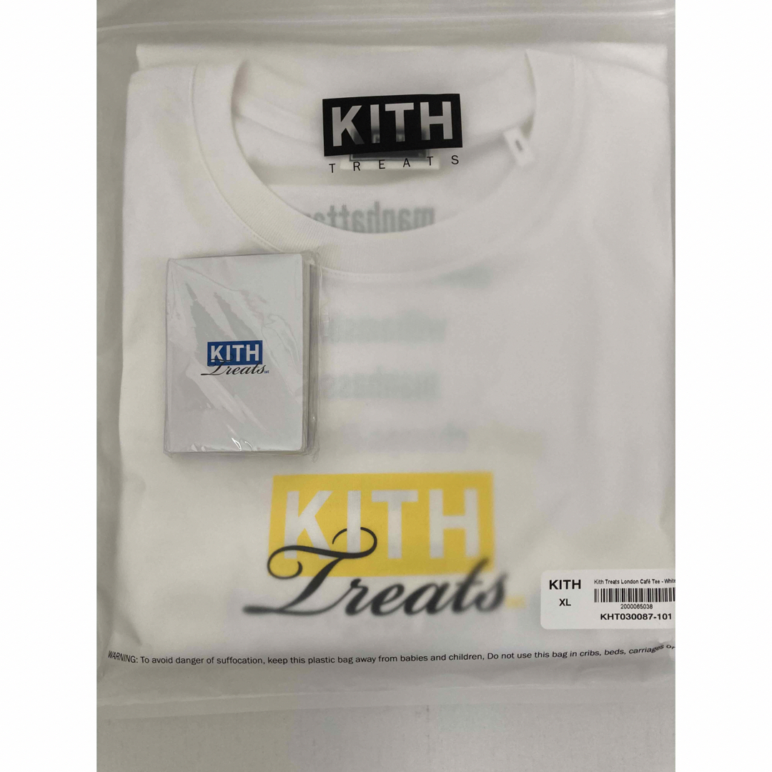 Kith Treats London Café Tee White L